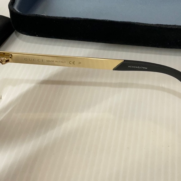 Gucci aviator unisex tortoise sunglasses gg0688s 002 polarized lenses - Picture 7 of 9